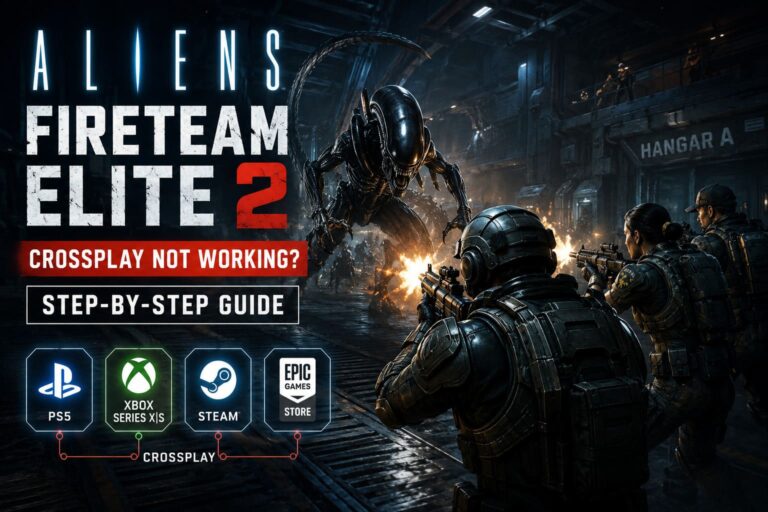 How to Fix Aliens Fireteam Elite 2 Crossplay Not Working: Step-by-Step Guide