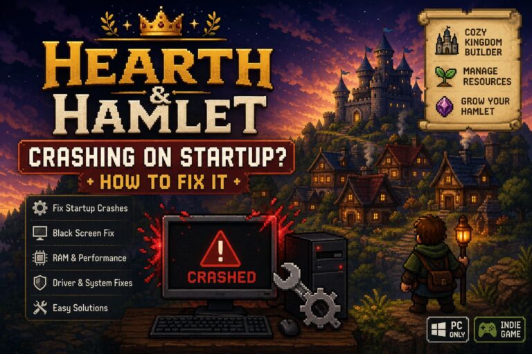 How to Fix Hearth and Hamlet Crashing on Startup on PC