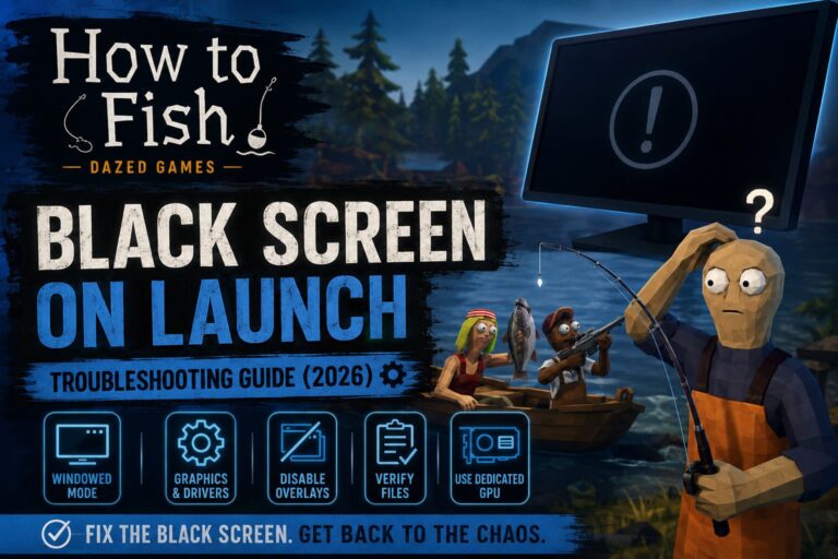 How to Fix How to Fish (Dazed Games) Black Screen on Launch – Troubleshooting Guide (2026)