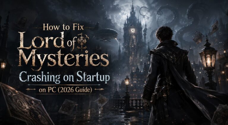 How to Fix Lord of Mysteries Crashing on Startup on PC (2026 Guide)