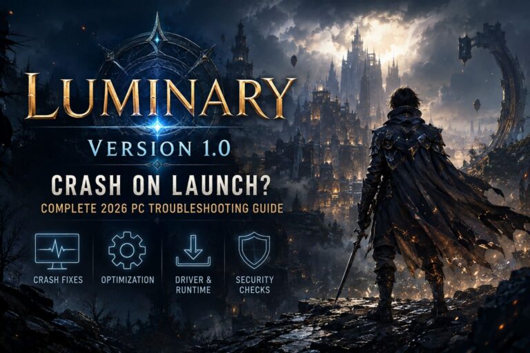 How to Fix Luminary Version 1.0 Crash on Launch: Complete 2026 PC Optimization and Troubleshooting Guide