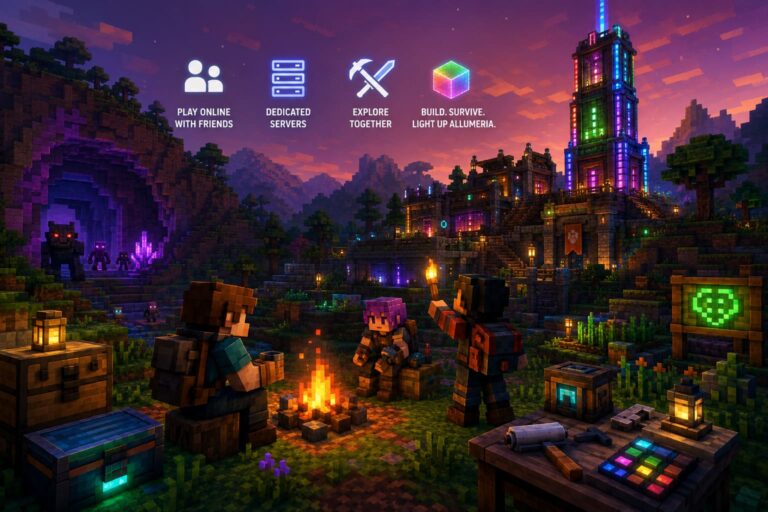 How to Play Allumeria Online Multiplayer with Friends: 2026 Dedicated Server and Co-op Guide