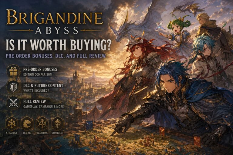 Is Brigandine Abyss Worth Buying? Pre-Order Bonuses, DLC, and Full Review