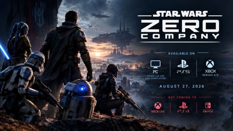 Is Star Wars Zero Company Coming to Xbox One and PS4? Release Platforms Explained