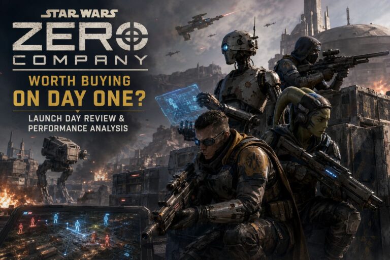 Is Star Wars Zero Company Worth Buying on Day One? Launch Day Review and Performance Analysis