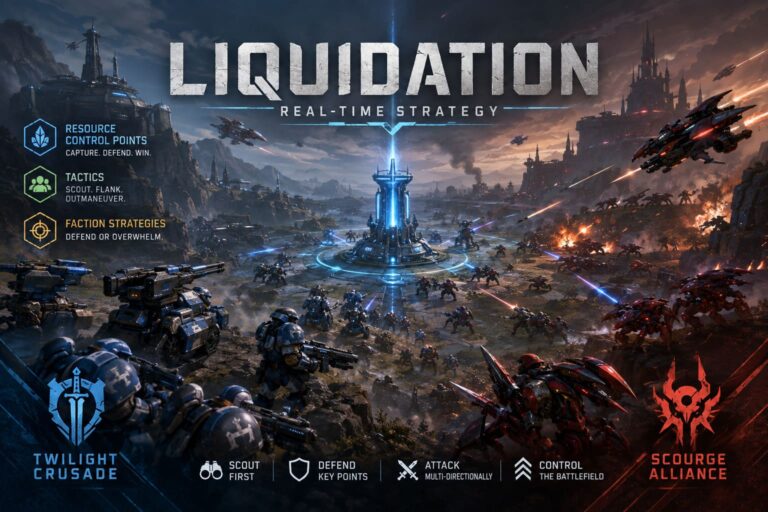 Liquidation Game 2026 Guide: Resource Control Point Tactics, Faction Builds, and Meta Strategies