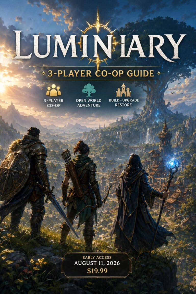 Luminary 3-Player Co-Op Guide: Multiplayer Strategy, Progression, and Town Upgrades (2026)