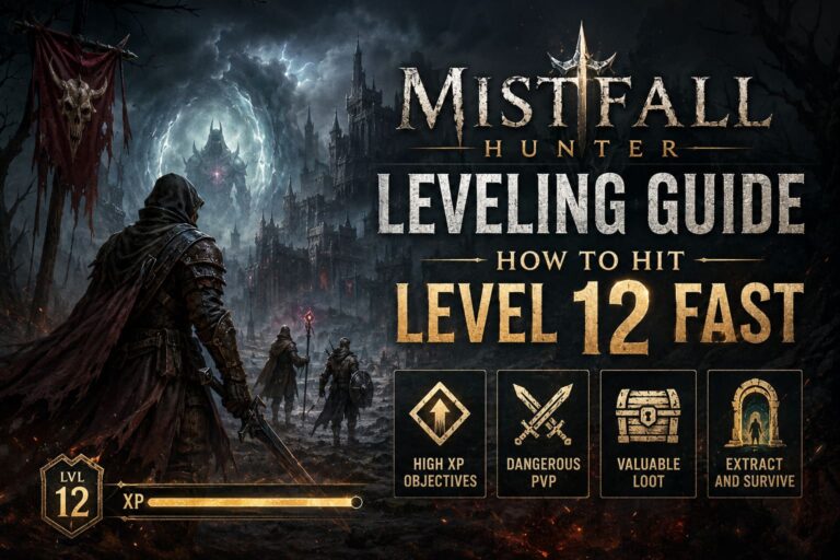 Mistfall Hunter Leveling Guide: How to Hit Level 12 Fast (2026 Meta)