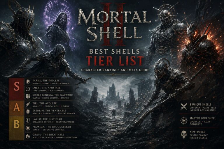 Mortal Shell 2 Best Shells Tier List: Character Rankings and Meta Guide