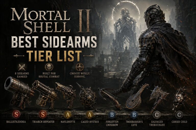 Mortal Shell 2 Best Sidearms Tier List: Definitive Ranked Guide