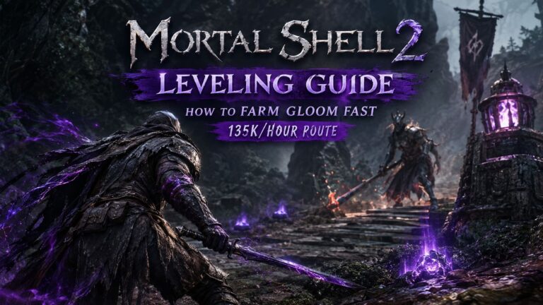 Mortal Shell 2 Leveling Guide: How to Farm Gloom Fast (135K/Hour Route)