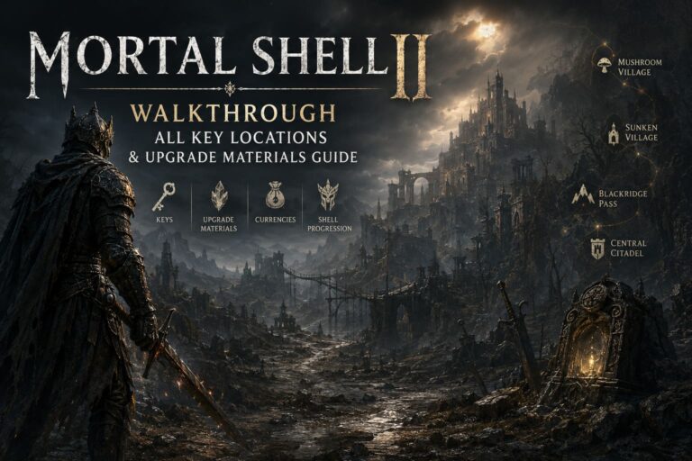 Mortal Shell 2 Walkthrough: All Key Locations & Upgrade Materials Guide