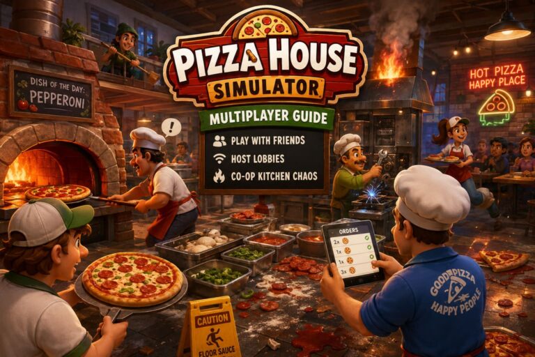 Pizza House Simulator Multiplayer Guide: How to Play With Friends, Host Lobbies, and Manage Co-Op Kitchen Chaos