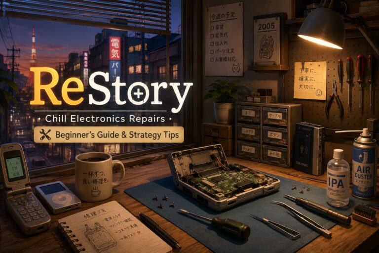 ReStory: Chill Electronics Repairs Beginner’s Guide and Strategy Tips