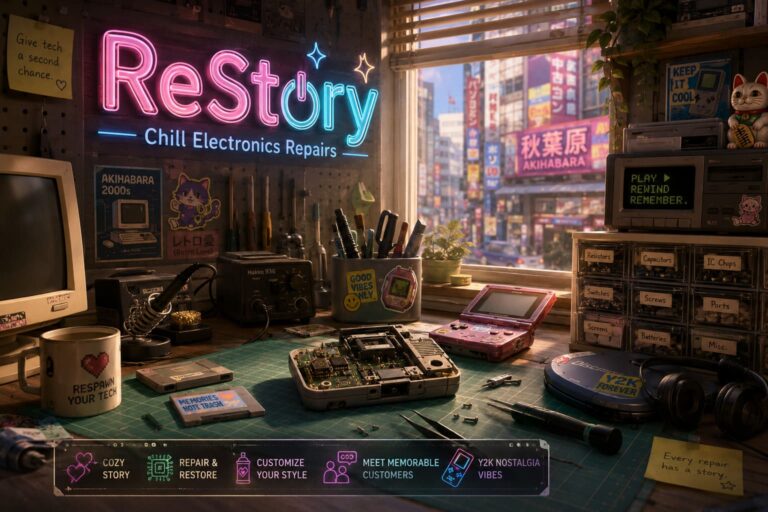 ReStory Chill Electronics Repairs Launch Day Patch Notes: Full Breakdown of the Massive Day 1 Update for the Cozy Y2K Sim