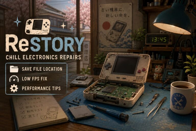 ReStory Chill Electronics Repairs Save File Location & Low FPS Fix Guide