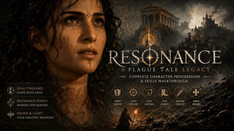 Resonance: A Plague Tale Legacy – Complete Character Progression and Skills Walkthrough