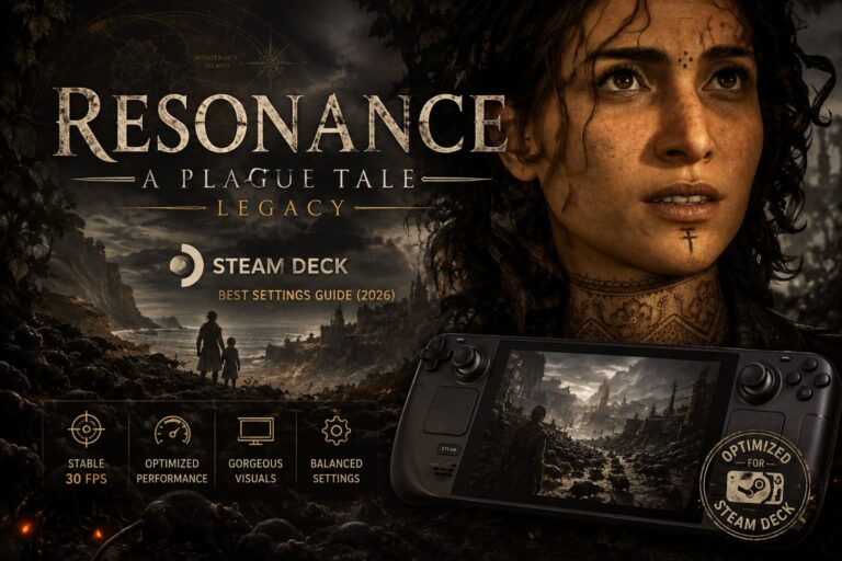 Resonance: A Plague Tale Legacy Steam Deck Best Settings Guide (2026)