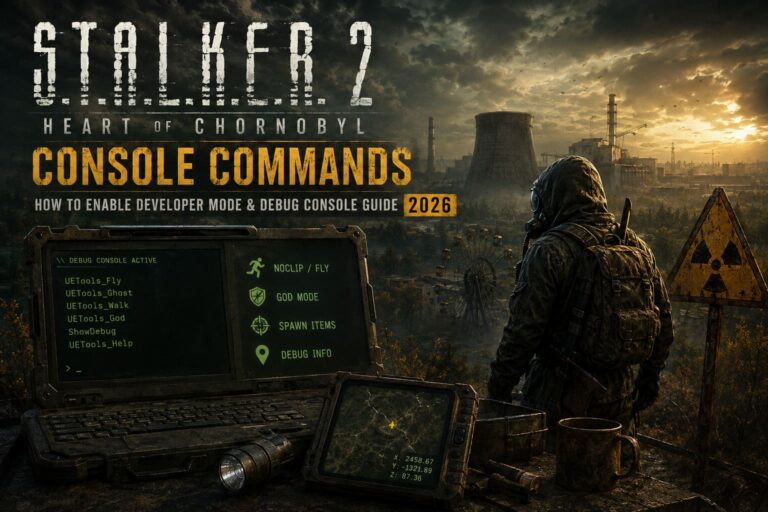 STALKER 2 Console Commands: How to Enable Developer Mode & Debug Console Guide (2026)