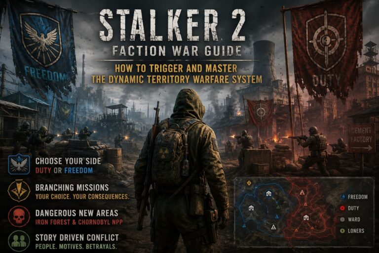 STALKER 2 Faction War Guide: How to Trigger and Master the Dynamic Territory Warfare System
