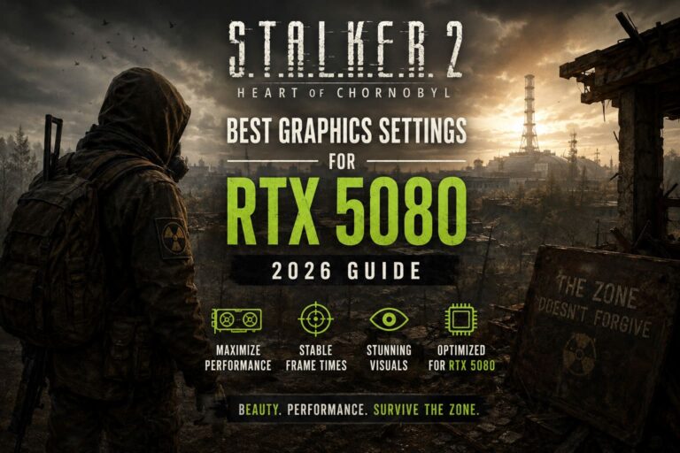 STALKER 2 Heart of Chornobyl Best Graphics Settings for RTX 5080 (2026 Guide)