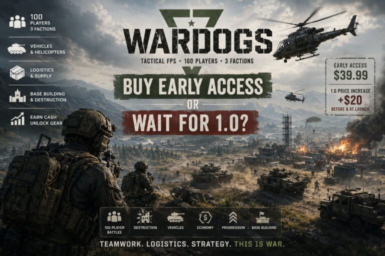 Should You Buy WARDOGS Early Access or Wait for the 1.0 Full Release?