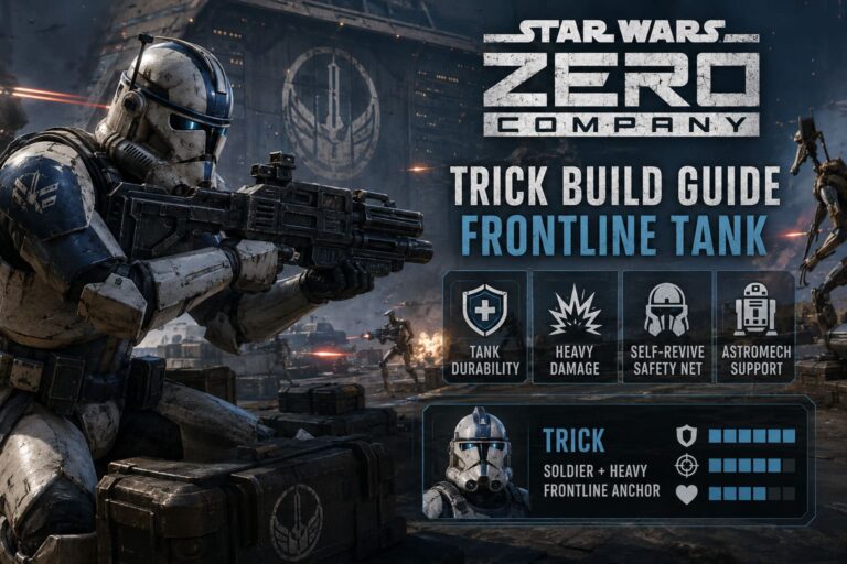 Star Wars Zero Company Trick Build Guide: Frontline Tank