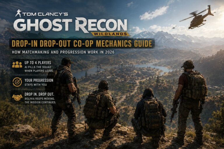Tom Clancy’s Ghost Recon Wildlands Drop-In Drop-Out Co-Op Mechanics Guide: How Matchmaking and Progression Work in 2026