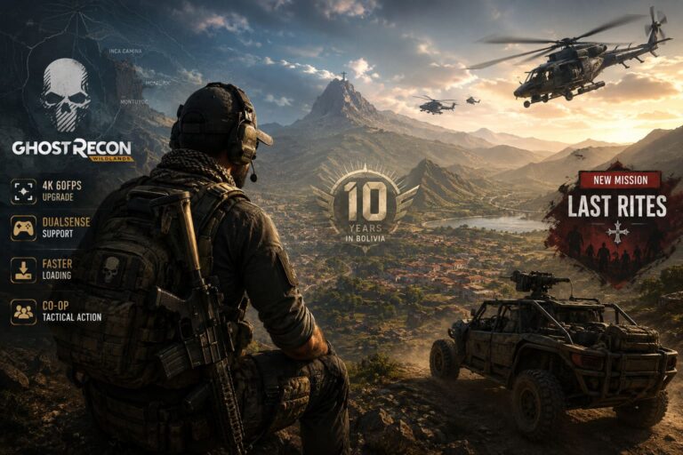 Tom Clancy’s Ghost Recon Wildlands PS5 Free Upgrade Guide 2026: PS4 Transfer, Definitive Edition, and Last Rites Mission Explained