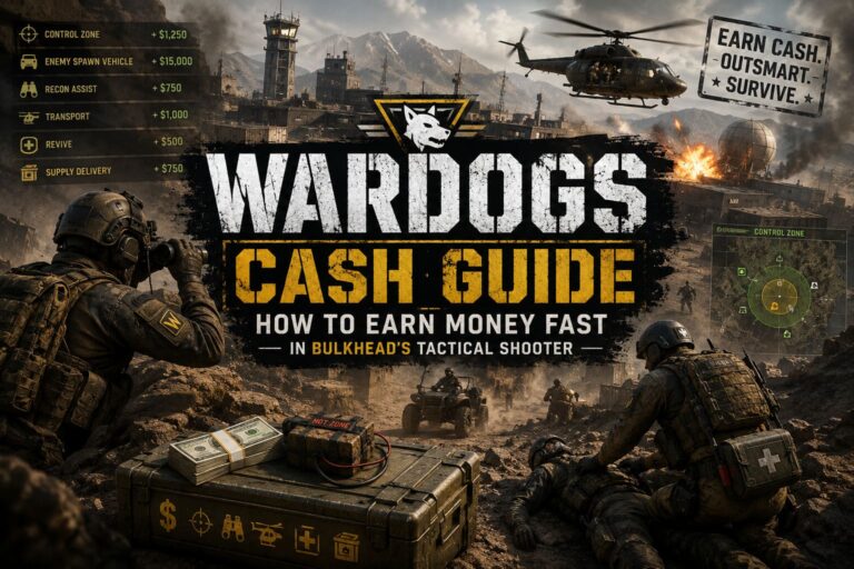 WARDOGS Cash Guide: How to Earn Money Fast in Bulkhead’s Tactical Shooter