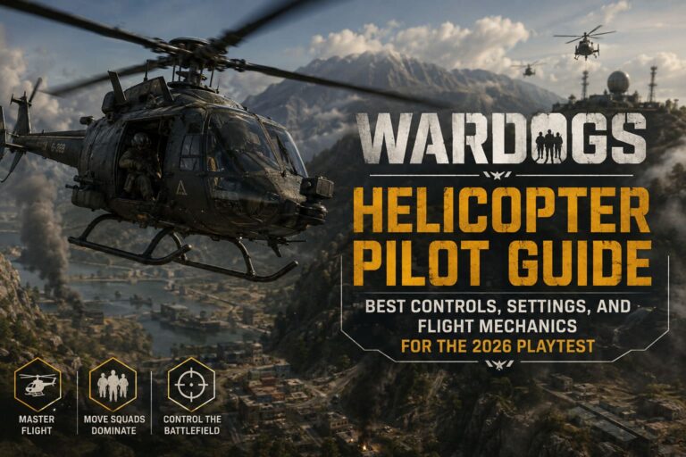 WARDOGS Helicopter Pilot Guide: Best Controls, Settings, and Flight Mechanics for the 2026 Playtest