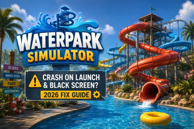 Waterpark Simulator Crash on Launch & Black Screen Fix: Complete 2026 Troubleshooting Guide