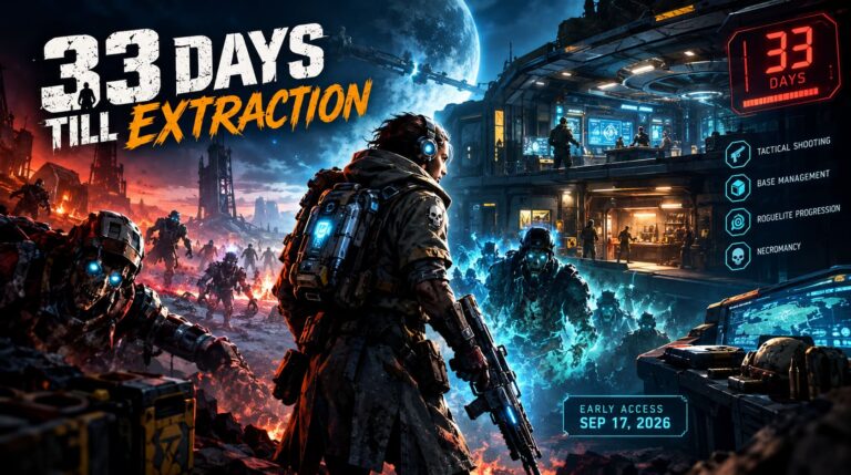 33 Days till Extraction Guide: Mechanics, Release Date, and Three Whales Studio’s New Sci-Fi Roguelite