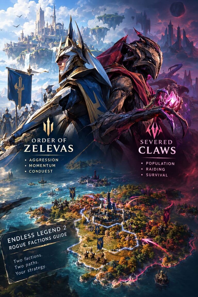 Endless Legend 2 Rogue Factions Guide: Master the Order of Zelevas and Severed Claws