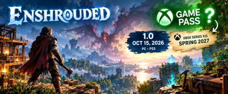 Is Enshrouded Coming to Xbox Game Pass? Version 1.0 Release Date and Details