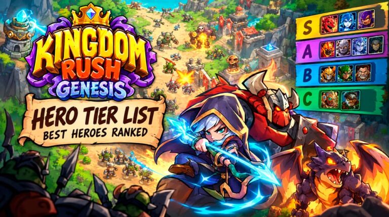 Kingdom Rush 6 Genesis TD Hero Tier List: Best Heroes Ranked