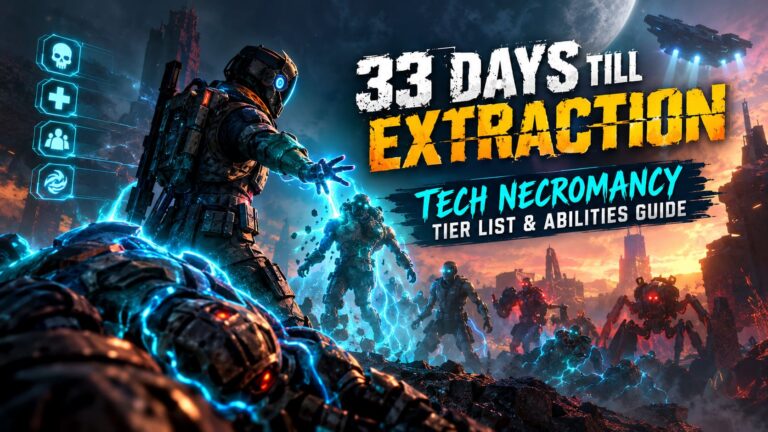 33 Days Till Extraction Tech Necromancy Tier List: Ultimate Abilities Guide