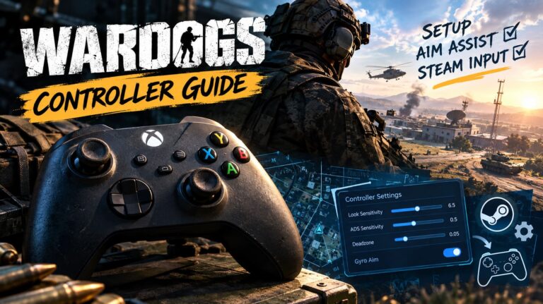 How to Play WARDOGS with a Controller: Ultimate Setup Guide, Aim Assist Settings, and Steam Input Fixes