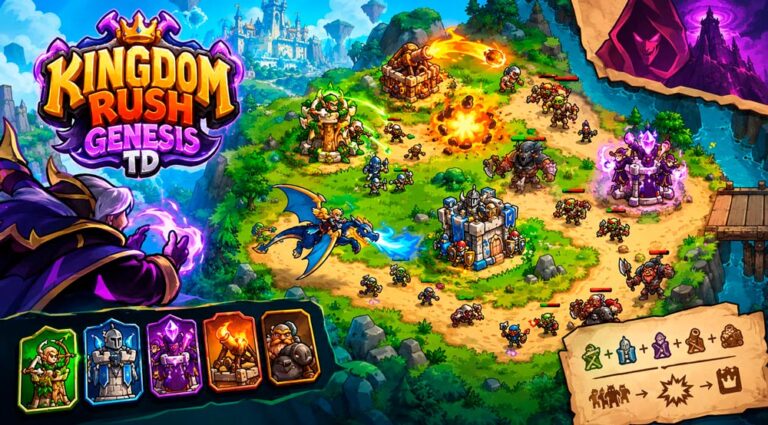 Kingdom Rush 6 Genesis TD Ultimate Guide: Demo Towers, Tiers, and Synergy Mechanics