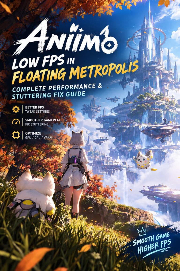Aniimo Low FPS in Floating Metropolis: Complete Performance & Stuttering Fix Guide