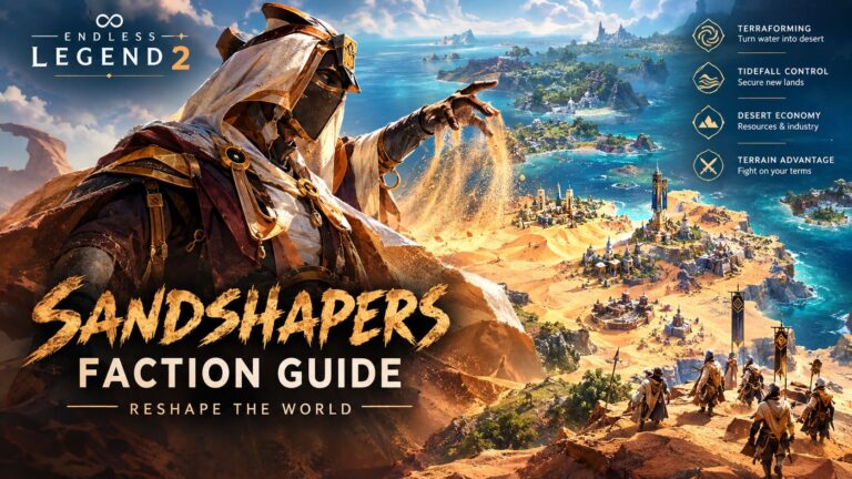 Endless Legend 2 Sandshapers Faction Guide: Core Mechanics and Strategy