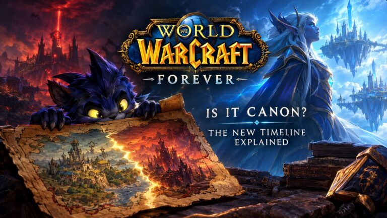 Is WoW Forever Canon to Warcraft Lore? The New Timeline Explained