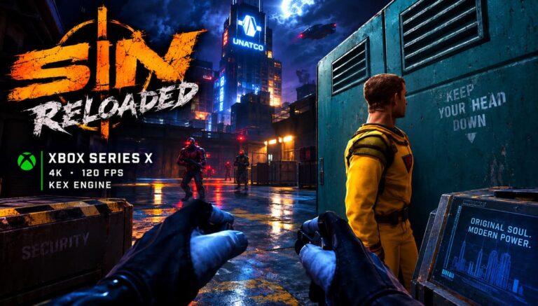 SiN Reloaded Xbox Series X Performance Analysis: Resolution, Frame Rates, and KEX Engine Enhancements