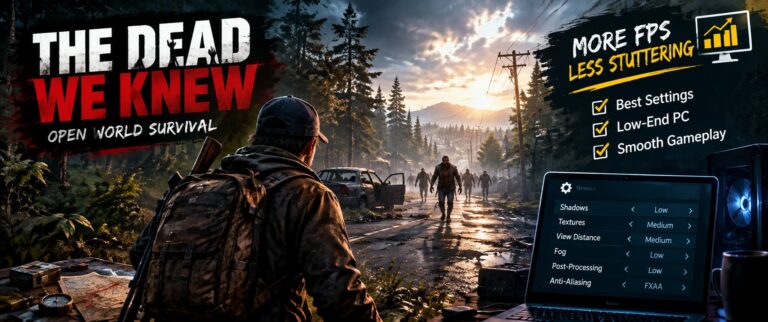 The Dead We Knew Optimization Guide: Best Settings for Low-End PCs to Fix Lag, Stuttering, and Boost FPS