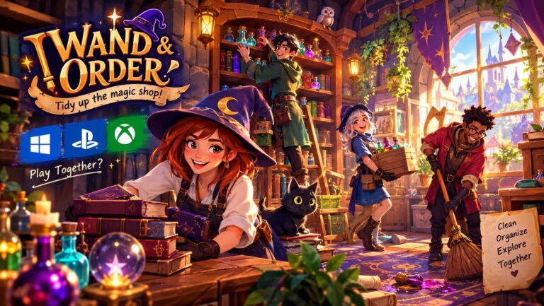 Wand and Order Crossplay Support: Can You Clean and Organize with Friends Across PC, PlayStation, and Xbox?