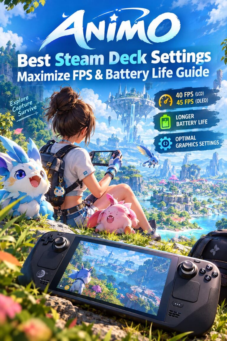Best Aniimo Steam Deck Settings: Maximize FPS & Battery Life Guide