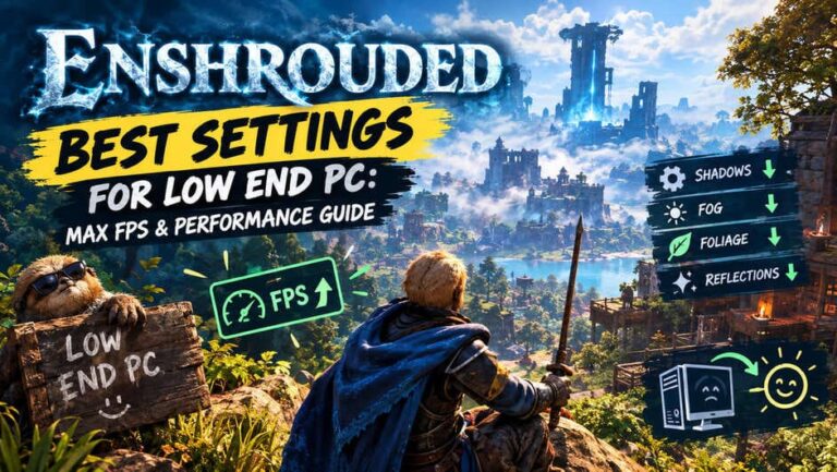 Enshrouded Best Settings for Low End PC: Max FPS & Performance Guide