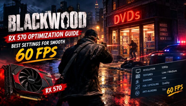 BLACKWOOD (2026) RX 570 Optimization Guide: Best Settings for Smooth 60 FPS