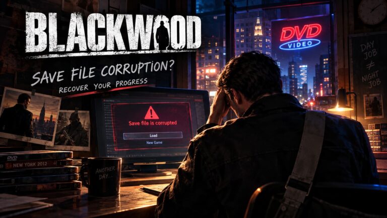 Fix BLACKWOOD Save File Corruption Glitch: AttritoM7 Data Recovery Guide