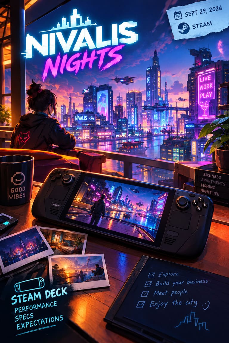 Nivalis Nights Steam Deck Compatibility: Performance, Specs, and Launch Expectations